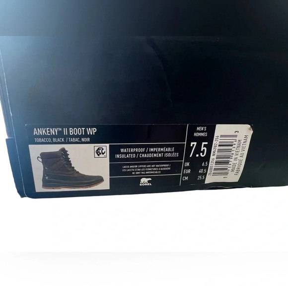 NIB Sorel Ankeny II Waterproof Boots - Picture 7 of 7